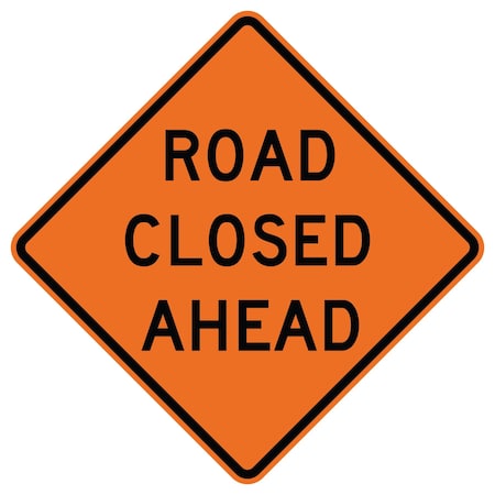 Sign Solutions Usa 48 in Height, 48 in Width, Aluminum, Diamond DUS08HOR4848W20-3